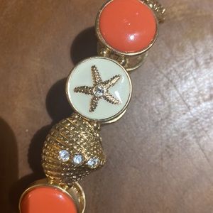 Gold Seashell Bracelet